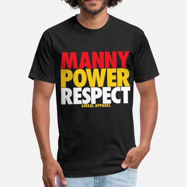 

manny power respect designers graphic t shirt leisure black o-neck tracksuit hoodie sweatshirt