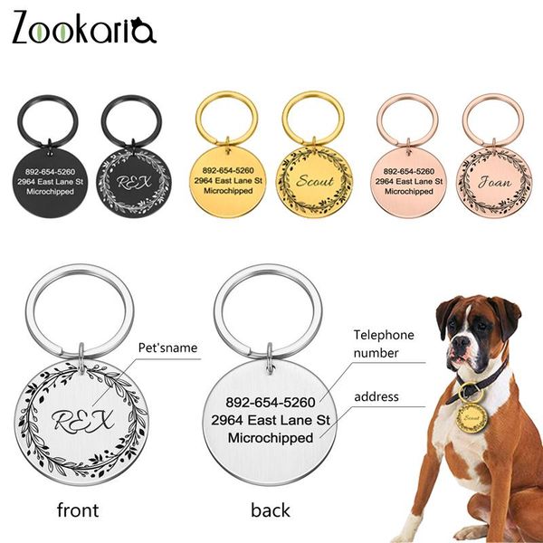 

personalized dog id tags gifts for dog lovers pet collar tags for dog owner engraved pet tag new puppy tag q wmtzka
