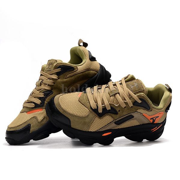 

us 7 eur 40 treeperi fashion chunky 700 reflective running shoes black olive total orange men women sports sneakers