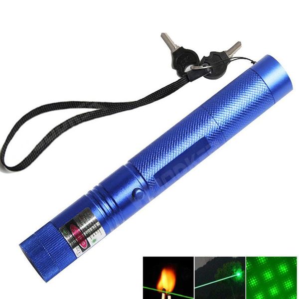 

532nm 5mw green laser pointer 303 sight series powerful flashlight device adjustable focus lazer lasers pen without qyliqe