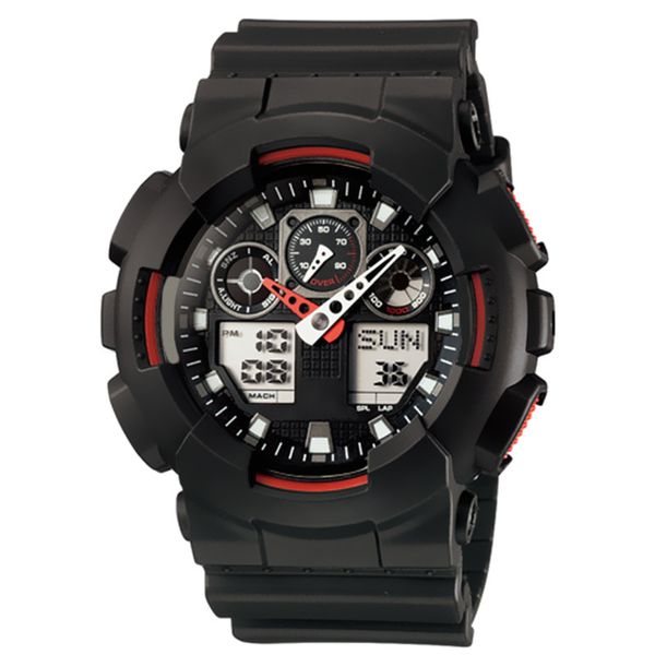 

2020-selling boy digital led watches, men's sports waterproof watches, rubber watches, all functions, outdoor mountaineering watches, Slivery;brown