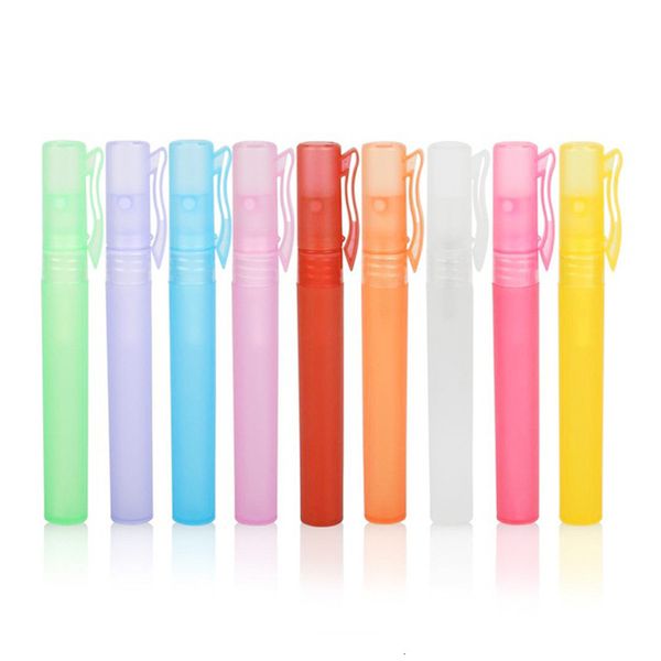 

10ml mini portable pen perfume spray bottle sample small empty containers fragrances atomizer refillable bottles dhl