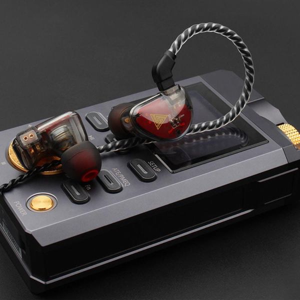 

qkz vk5 headphones 4 unit moving ring heavy bass in-ear wired headset 3.5mm jack headphone earhook for smartphone mp3