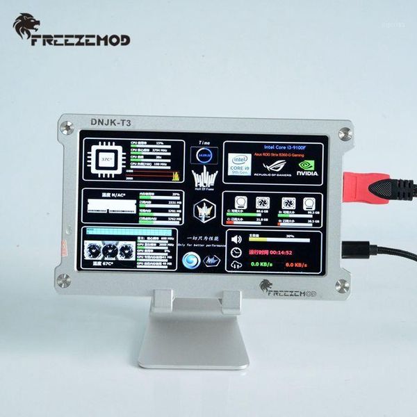 

fans & coolings emod computer data monitor 7-inch ips hard screen 2021 all-metal housing. dnjk-t31