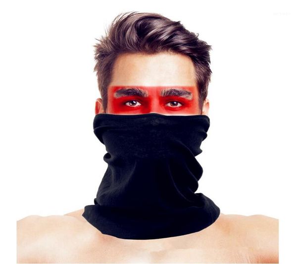 

cycling caps & masks 2021 explosion solid colour neck scarf multi-purpose outdoor riding magic men summer thin headscarf wholesale 2pcs/pack, Black