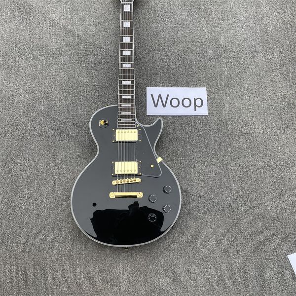 

chinese electric guitar.black custom