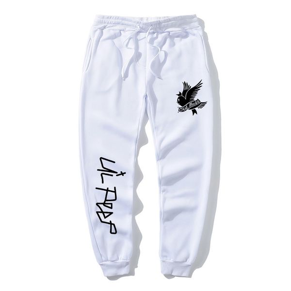 

sports pants letter printing cotton jogging pants men and women high waist casual hip hop fun sports pants loose snake shape t200410, Black