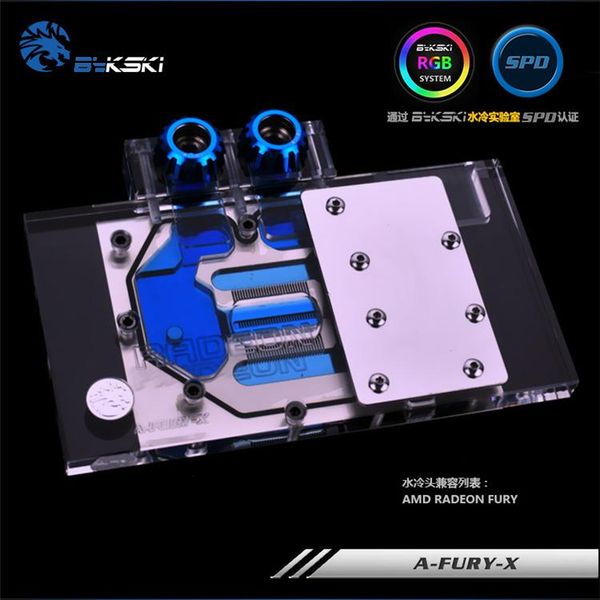 

fans & coolings bykski a-fury-x gpu water cooling block for amd radeon r9 fury x
