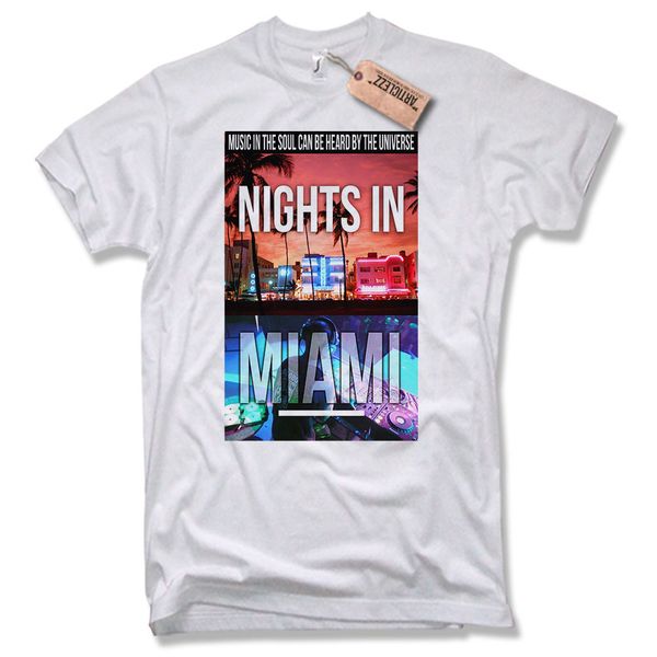 

fashion miami dj tee-shirt - fete vacances etats-unis exclusif floride s l xl xxl tee shirt sport hooded sweatshirt hoodie