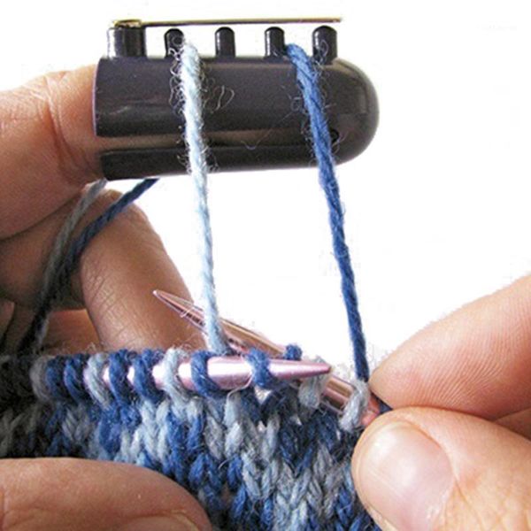 

1pcs knitting machine knitting needle thimble braided knuckle jacquard assistant tool sewing accessories1, Black