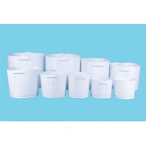 

highly soft-sided non-woven fabric breathable reusable environment grow pots planting bag with handles large flower planter epacket