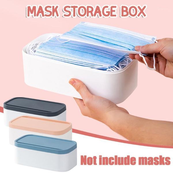 

portable mask case household moisture-proof mask box go out dustproof storage container organizer holder1