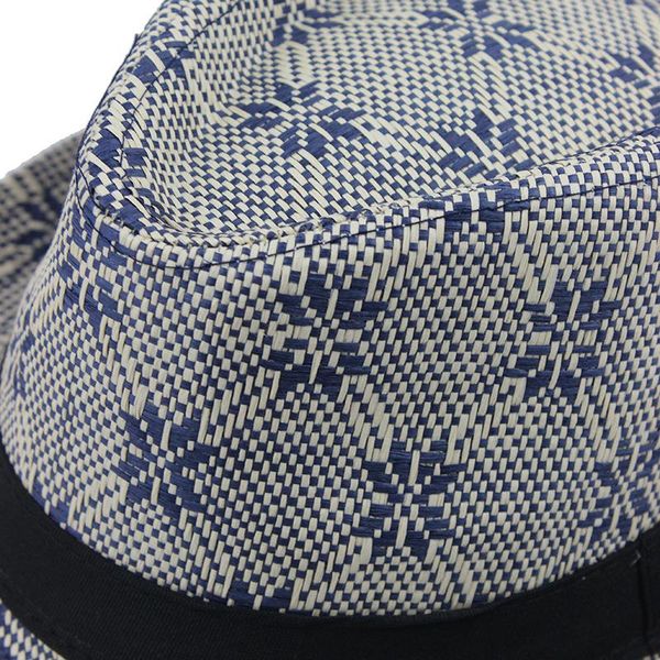 

flb] 2019 простой summer beach мужчины hat женщины повседневная панама ледибранд женщины плоский брим соломы cap вс hat f349 wmtpcp xhlove, Black;white