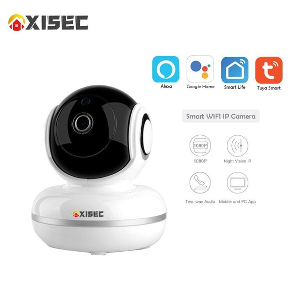 

2mp 1080p motion detection cloud storage home security smart life wifi tuya ip camera
