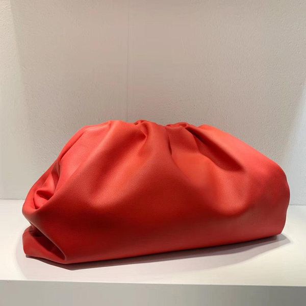 

new design genuine leather famous desinger nylon re edition bag the pouch soft calfskin ladies large clutch bag hand fashion women cloud bag