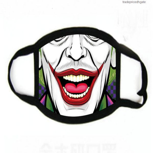 

factory40incon monkey mouth cartoon reusable cubrebocas gum print caritas ultraviolet proof washable running riding bike protective