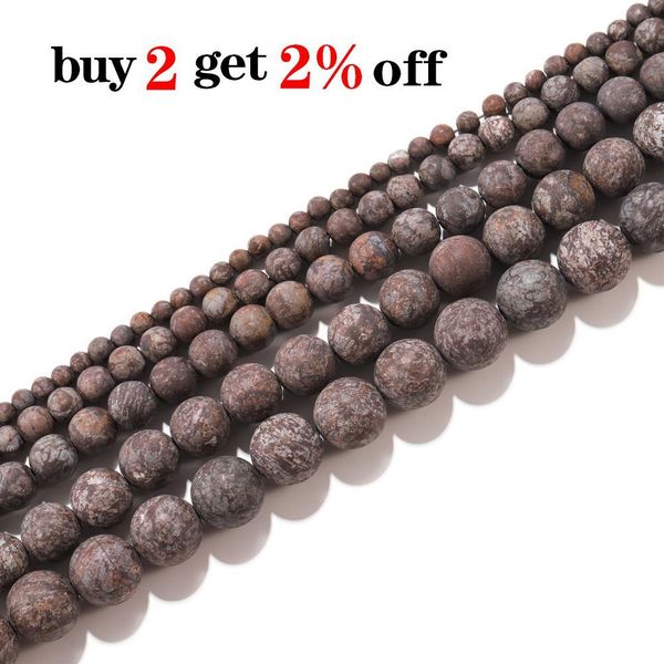 

4 12mm natural stone alabaster brown snowflake obsidian bead round loose spacer beads for diy bracelet jewelry making findings h bbyxqn