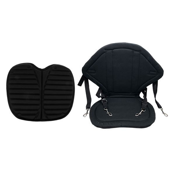 

2x kayak seat canoe back rest back support comfortable backrest fishing boat