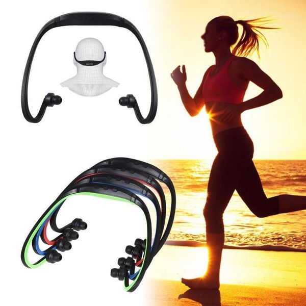 

hifi wireless headset fashionable portable sports mp3 music player micro sd tf bass earphone for runners joggers walkers1