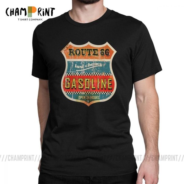 

vintage route 66 last change gasoline mother road american classic retro oldschool tees summer hooded sweatshirt hoodie men t shirt