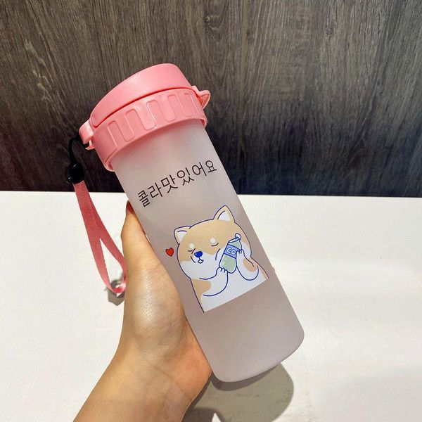 

женщины против fall student tea пластиковых cute воды мужской корейского fsile летних соломы портативного творческого кубок с версией 450мл