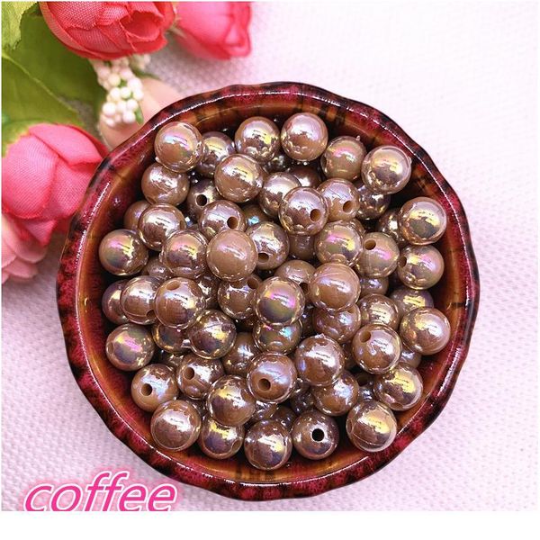 

new 6mm 8mm 10mm shining ab acrylic imitation pearls loose spacer beads for jewelry making diy earrings acc qylzep, Crystal