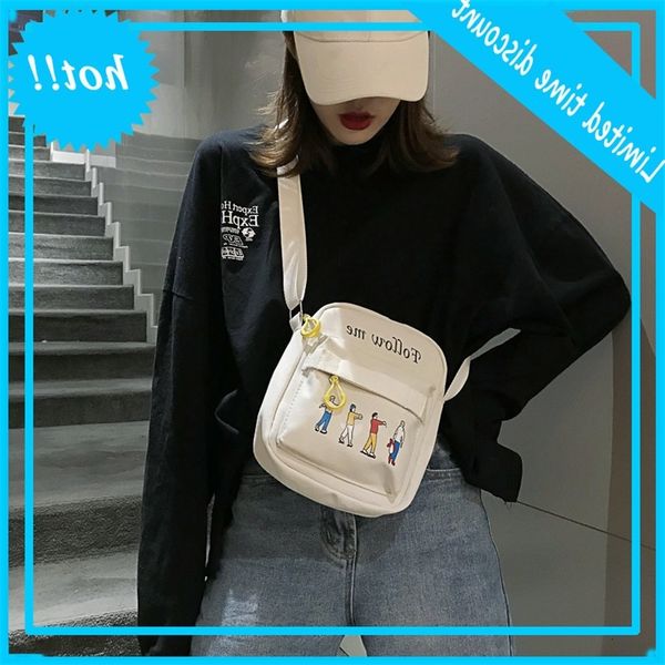

new harajuku soft girl student leisure canvas bag