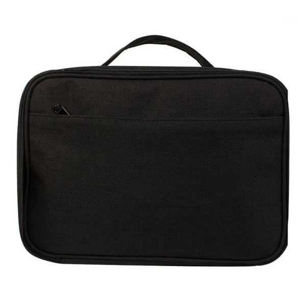 

black portable square ice pack student portable lunch pack lunch box bag1