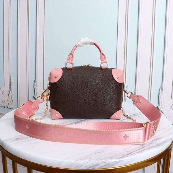 

mini embroidery women totes bags cute real leather woman crossbody shoulder bag for ladies handbags with detachable wide shoulder strap