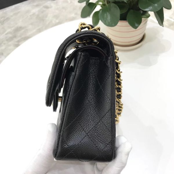 

designer luxury high-end flip pure leather womens steel crossbody chain layer one-shoulder bag rhombus bag 23cm jffvu, Red;black