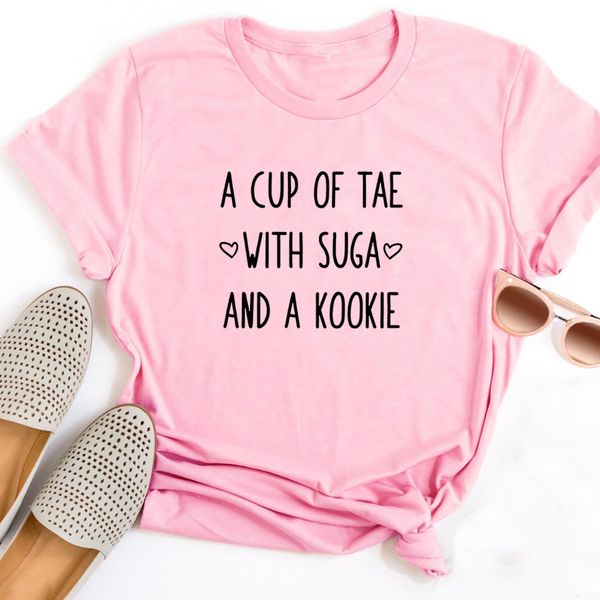 

tae suga kookie agust d women casual a cup of tea min yoongi plus size graphic harajuku sport hooded sweatshirt hoodie t shirt
