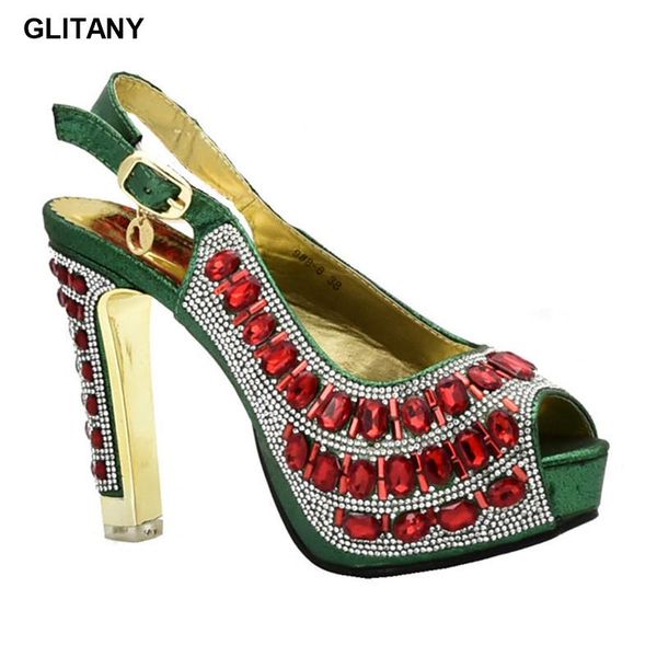 

new fashion nigerian women party pumps high heels designer luxury shoes women 2020 italian high heels autumn slipper for wedding, Black