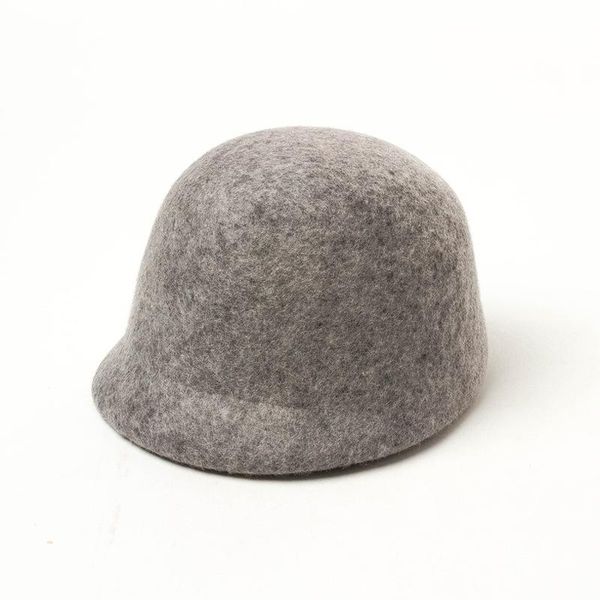 

cokk шерсть fedora женщины hat осень зима лучшие hat женщины короткие брим женские шапки простой дизайн fedora hat вводная femme black кпт j, Blue;gray