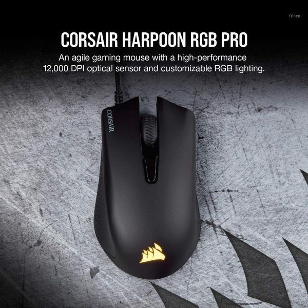 

mice harpoon rgb pro gaming mouse, backlit led, 12000 dpi, optical(cn version)1