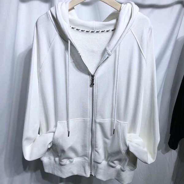 

2020 осень новый корейский coat zippersweater zipperstyle мода похудения классический с капюшоном на молнии свитер короткий кардиган пальто, Black