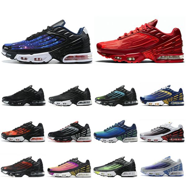 

new womens mens running shoes tn 3 tuned red spider tn plus 3 iii triple black hyper royal crimson des chaussures trainers sneakers