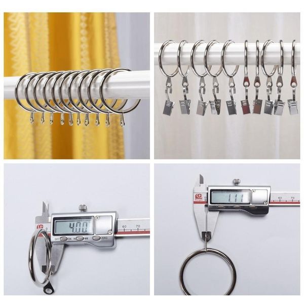 

home decor 4 size curtain rings window curtain hooks accessories metal hanging ring curtains clips tools curtai jllqla fight2010