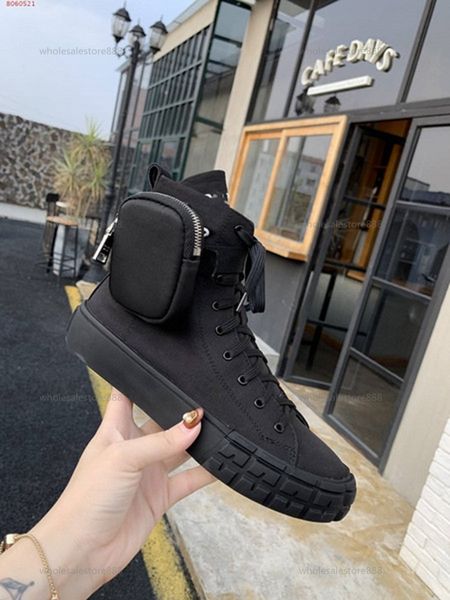 

2021 women progettista rois boots ankle martin boots and nylon boot military inspired combat boots nylon bouch attached to the ankle with s, Black