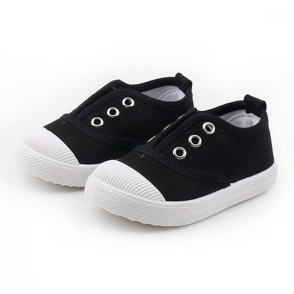 

athletic & outdoor kids baby boys canvas shoes kindergarten indoor children girls casual sneakers breathable fashion1, Black