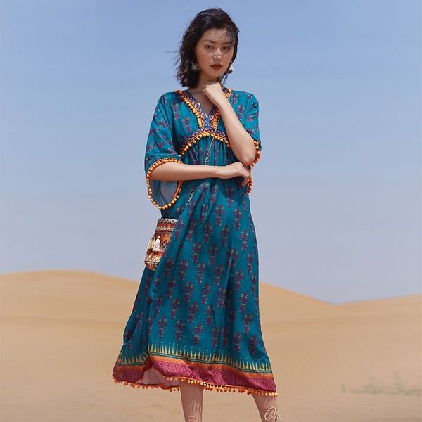 

9slyo skirtdress юньнань этнический стиль праздник отдыха юбки богемной большой размер похудение юбка путешествия skirtbeach пустыни бич таи, Black;gray