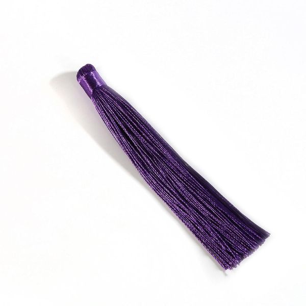 

2 шт. полиэстер silk tassel fringe trim 12 см длинные хлопчатобумажные кисточки для дома свадебные украшения diy шторы для шторных завесов h
