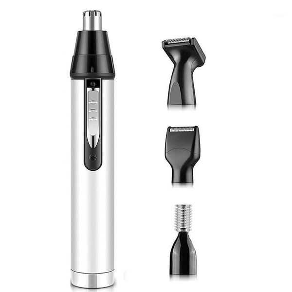 

4 in1 ear and nose hair trimmer clipper painless eyebrow facial hair trimmer for men shaver waterproof rechargeable vacuum clean1