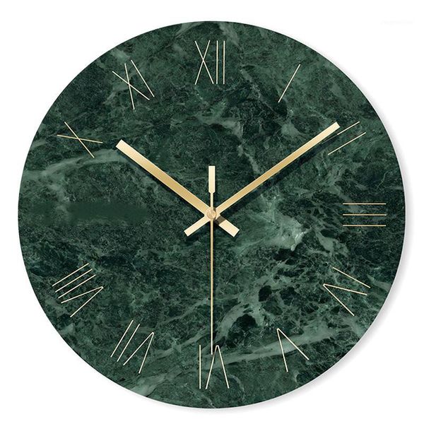 

wall clocks marble clock simple decorative creative nordic modern wall1