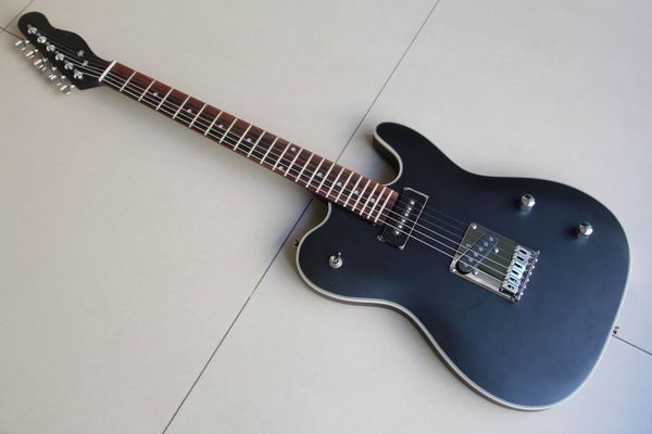 Toptan Gitar Fabrika Outlet Tel Modeli Elektro Gitar Mat Siyah 111218