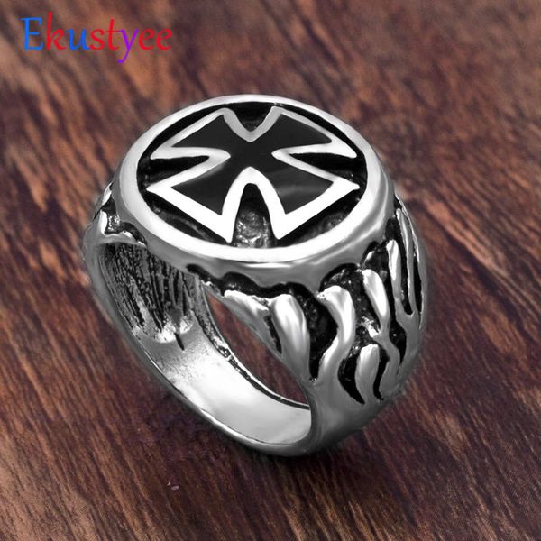 

vintage ring for man lucky prayer jewelry for male drop shipping, Silver