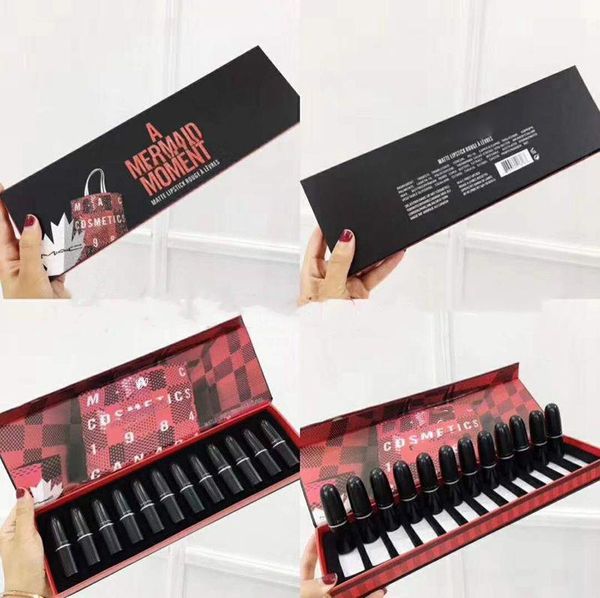

12 piece suit bullet style lipstick lip moisturizing attractive lip stick 12 color codes flamboyant lipstick set beauty makeup tool plump li