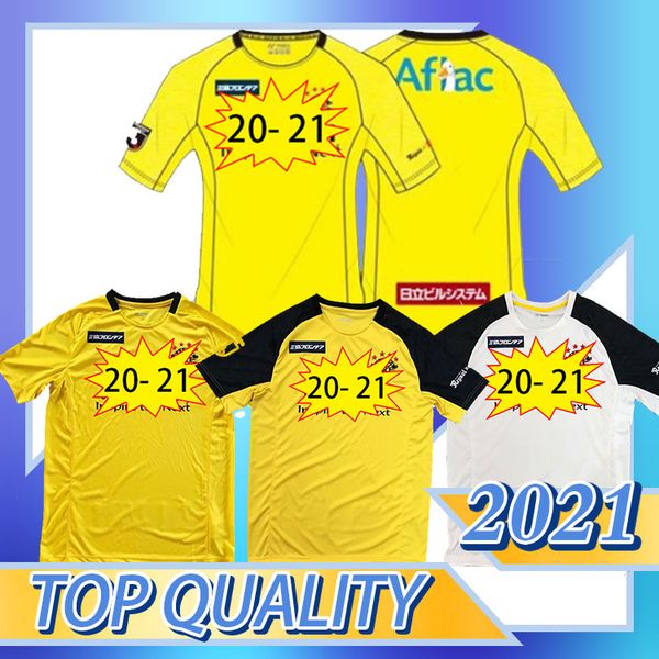 

2020 21 soccer jersey j1 league kyoto sanga kashiwa reysol men home away goalkeeper men jerseys football shirt, Black;yellow