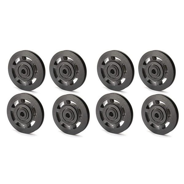 

accessories 8pcs 95mm black bearing pulley wheel cable gym equipment part wearproof