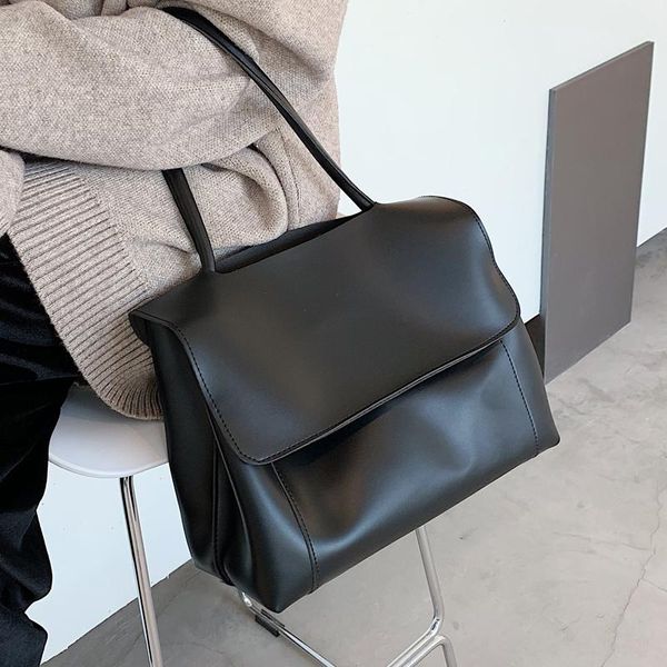 

shoulder bags female big capacity pu leather handbag for women 2021 tend large lady crossbody purses high quality