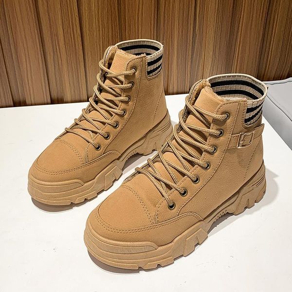 

women winter fur warm snow boots ladies non-slip booties ankle boot comfortable shoes size 35-40 casual women platform shoes, Black